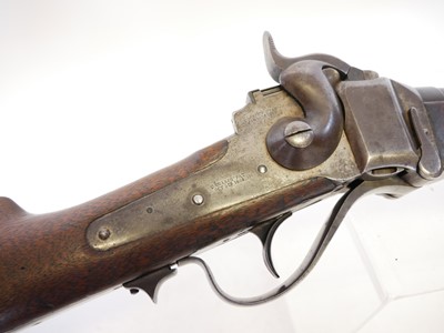 Lot 36 - Sharps 50-70 1863-1867 cavalry carbine,...