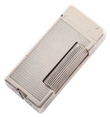 Lot 178 - A white metal Dunhill ladies lighter