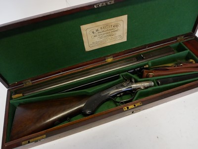 Lot 41 - E. M. Reilly .577 double rifle, serial number...