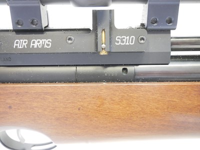 Lot 82 - Air Arms S310 .22 PCP air rifle, serial number...