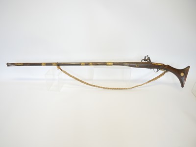 Lot 30 - North African Snaphaunce lock musket or Kabyle,...