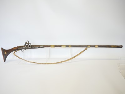 Lot 30 - North African Snaphaunce lock musket or Kabyle,...