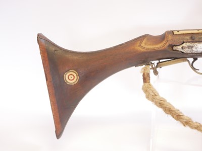 Lot 30 - North African Snaphaunce lock musket or Kabyle,...