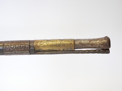 Lot 30 - North African Snaphaunce lock musket or Kabyle,...