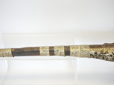 Lot 31 - North African Snaphaunce lock musket or Kabyle,...