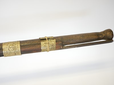 Lot 31 - North African Snaphaunce lock musket or Kabyle,...