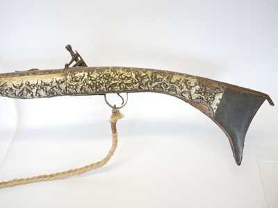 Lot 31 - North African Snaphaunce lock musket or Kabyle,...