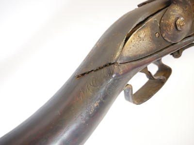 Lot 32 - North African Flintlock musket or Kabyle,...