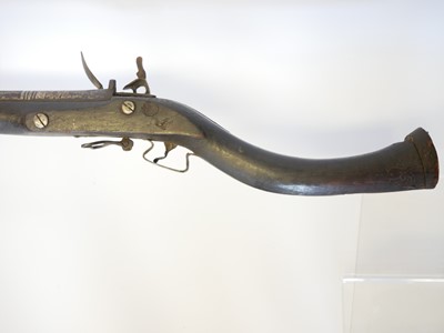 Lot 32 - North African Flintlock musket or Kabyle,...