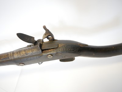 Lot 32 - North African Flintlock musket or Kabyle,...