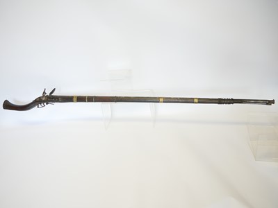 Lot 32 - North African Flintlock musket or Kabyle,...