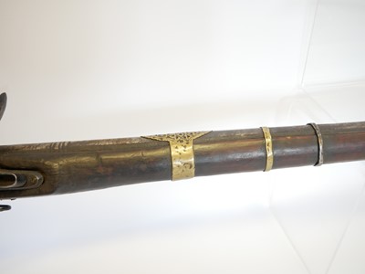 Lot 32 - North African Flintlock musket or Kabyle,...