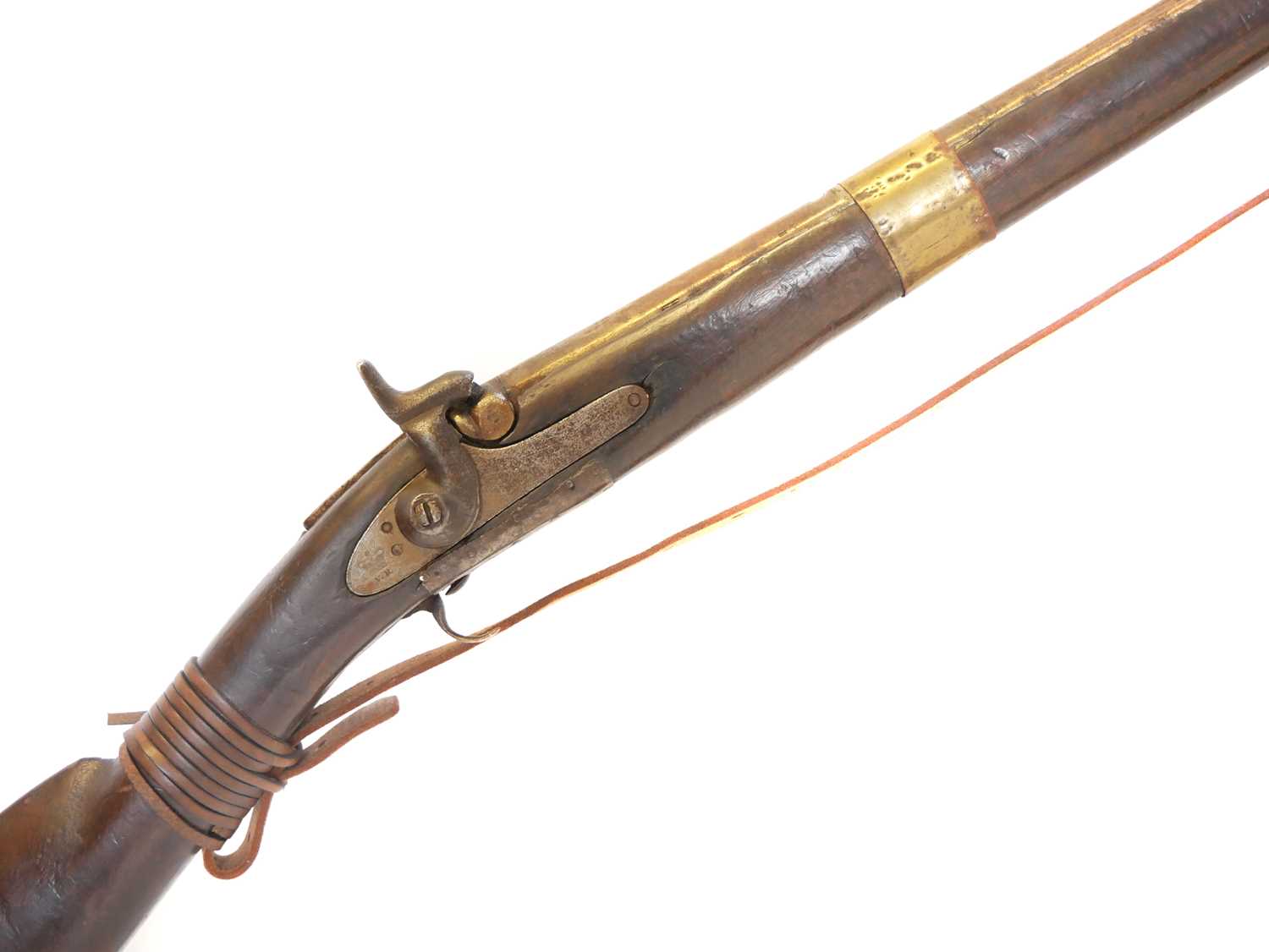 Lot 33 - North African Percussion musket or Kabyle,...
