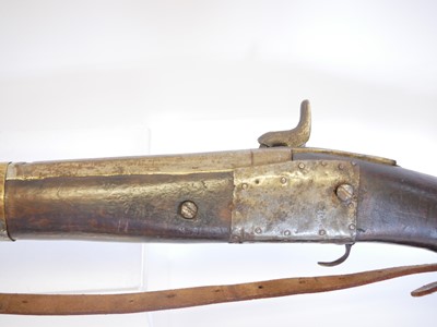 Lot 33 - North African Percussion musket or Kabyle,...