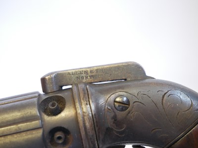 Lot 20 - Allen and Thurber percussion 32 calibre...
