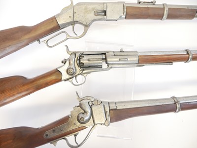 Lot 106 - Three Denix replica guns, to include copies of...