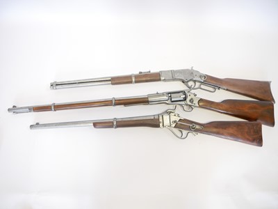 Lot 106 - Three Denix replica guns, to include copies of...