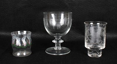 Lot 67 - Three Studio Glass Vessels