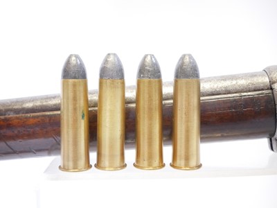 Lot 42 - Tower .577 Snider rifle, 32inch barrel with...