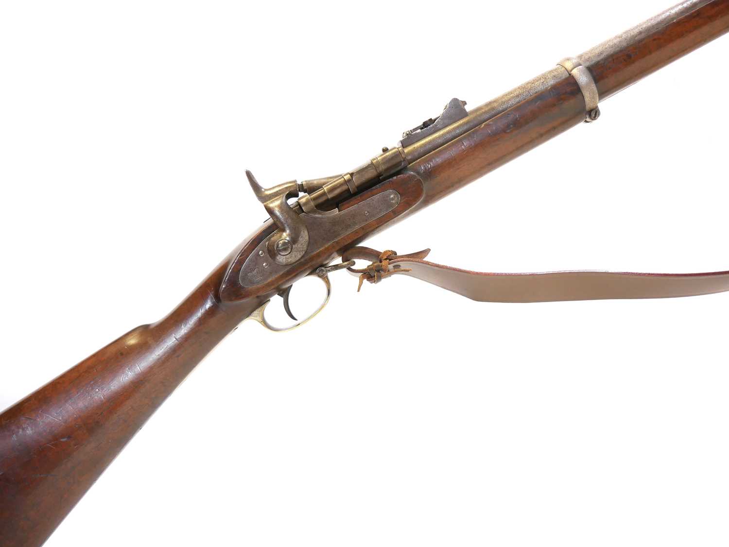 Lot 42 - Tower .577 Snider rifle, 32inch barrel with...