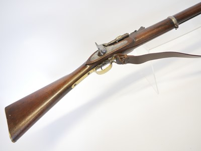 Lot 42 - Tower .577 Snider rifle, 32inch barrel with...