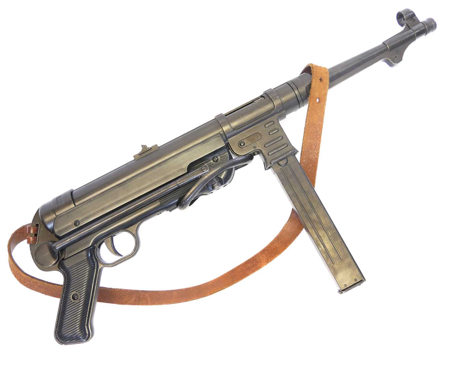 Lot 103 - Denix replica German Schmeisser MP40 9mm...