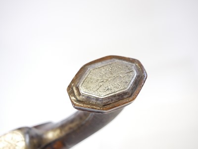 Lot 2 - French duelling pistol by Coulaux, 10inch...