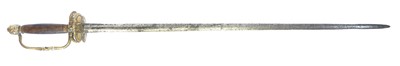 Lot 254 - 1680 pattern infantry officer's sword,...