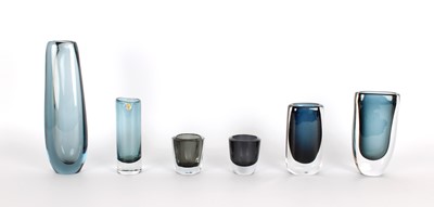 Lot 18 - Group of Scandinavian Mid-Century Art Glass