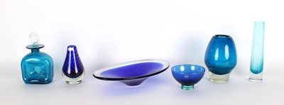 Lot 39 - Group of Scandinavian Mid-Century Art Glass