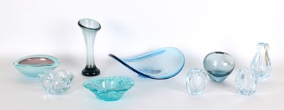 Lot 42 - Group of Scandinavian Mid-Century Art Glass