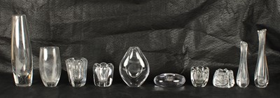 Lot 31 - Group of Swedish Mid-Century Art Glass by Orrefors