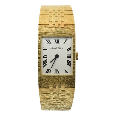 Lot 151 - A Bueche Girod 18ct gold watch and bracelet