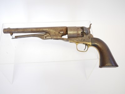 Lot 24 - Colt 1860 .44 percussion Army revolver, 8inch...