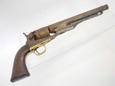 Lot 24 - Colt 1860 .44 percussion Army revolver, 8inch...