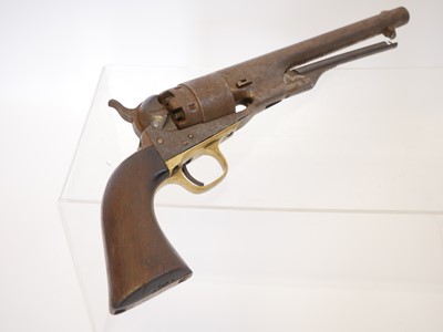 Lot 24 - Colt 1860 .44 percussion Army revolver, 8inch...