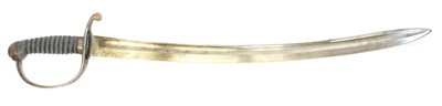 Lot 158 - Victorian Police short sword, the 23.5inch...