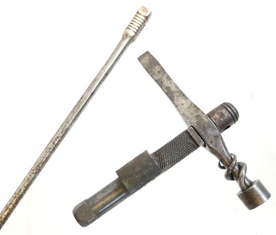 Lot 154 - Enfield percussion rifle No.7 sergeant's tool,...