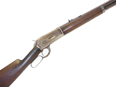 Lot 47 - Winchester 1886 38-56 lever action rifle,...