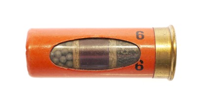Lot 498 - Eley Impax 12 bore inert window cartridge. No...