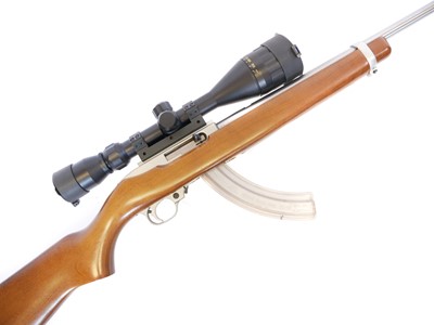 Lot 354 - Ruger 10-22 semi automatic rifle, serial...