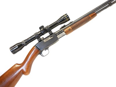 Lot 347 - FN Browning .22lr pump action rifle and...