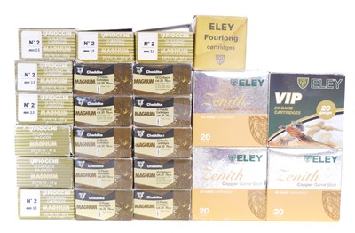 Lot 544 - 20 bore shotgun ammunition, to include 100 x...