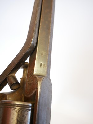 Lot 13 - Tranter 2nd model double trigger 54 bore...