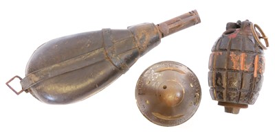 Lot 200 - Inert No.23 MkII Mills Bomb or grenade, made...