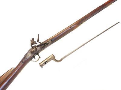 Lot 58 - Artificially aged stock and action of a 20th...