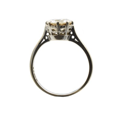 Lot 158 - A 1.75ct diamond solitaire ring set in 18ct gold