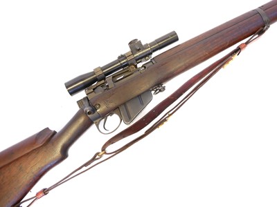 Lot 318 - Lee Enfield BSA No.4 .303 bolt action rifle,...