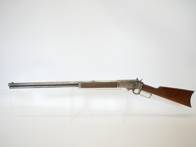Lot 49 - Marlin 1893 32-40 lever action rifle, serial...