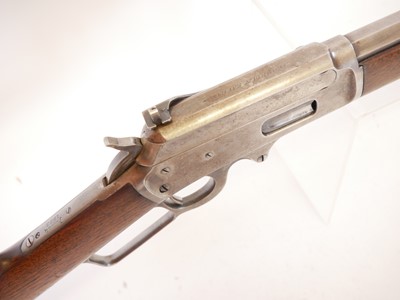 Lot 49 - Marlin 1893 32-40 lever action rifle, serial...